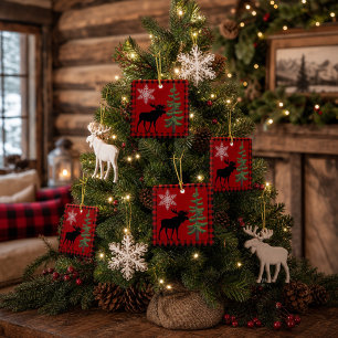 Décoration de vacances de chalet de style rustique