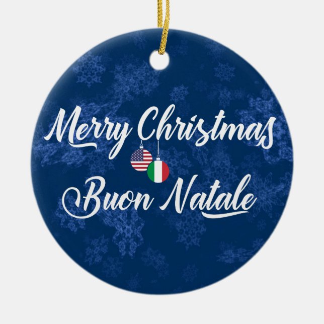Décoration de vacances italienne américaine, Buon  (Devant)