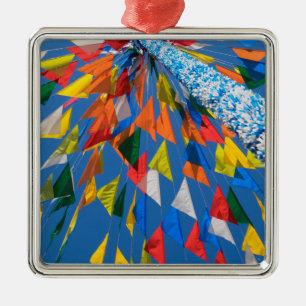 Décoration du drapeau triangulaire