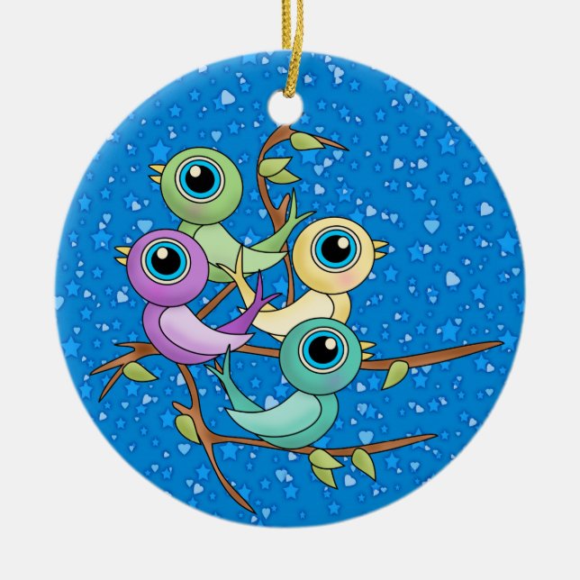 Décoration En Céramique 12 Jours de Noël (Devant)