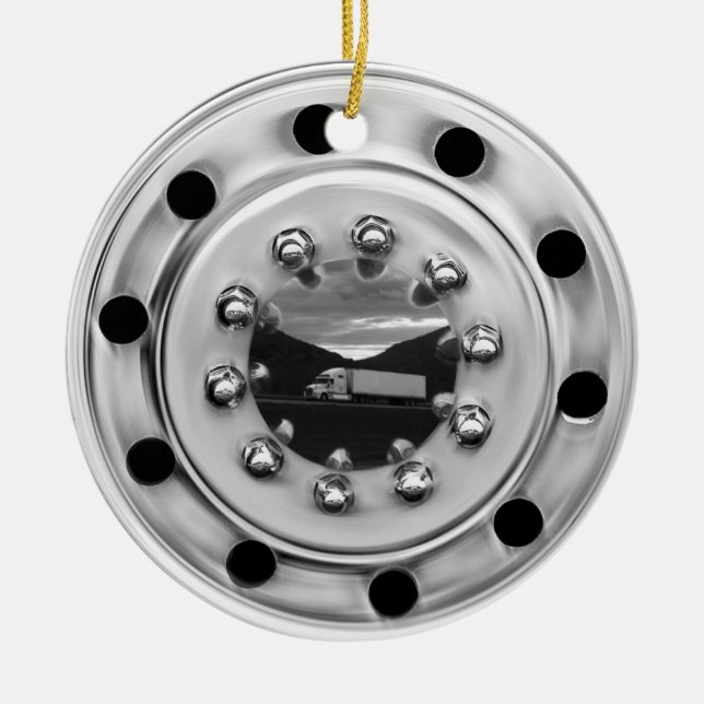 Décoration En Céramique 18 Wheelin' (Devant)