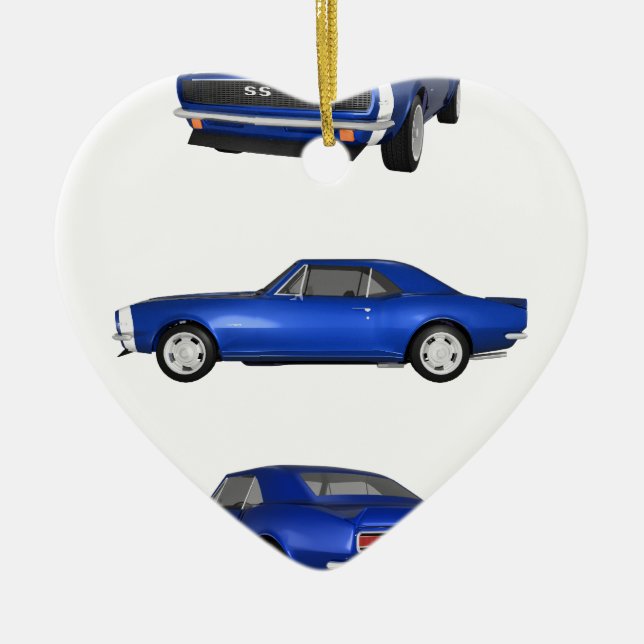 Décoration En Céramique 1967 Camaro SS: (Devant)