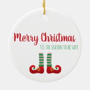 Décoration En Céramique 2020 Is Elfed Up Funny Christmas Saying Green
