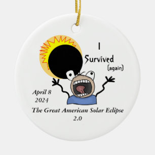 Décoration En Céramique 2024 Solar Eclipse Survival