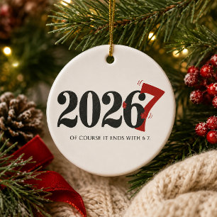 Décoration En Céramique 2026 Bien sûr, ça se termine par 6 7 Drôle