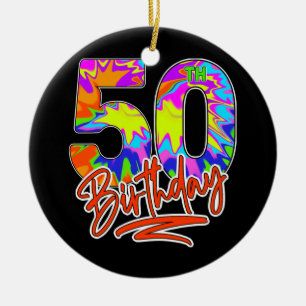 Décoration En Céramique 50e anniversaire du 50e anniversaire du 50e annive