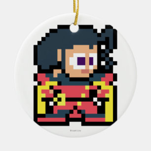 Décoration En Céramique à 8 bits s'est levé