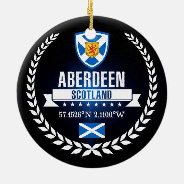 Décoration En Céramique Aberdeen (Dos)