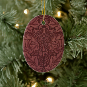 Décoration En Céramique Acanthus de William Morris, textile floral vintage