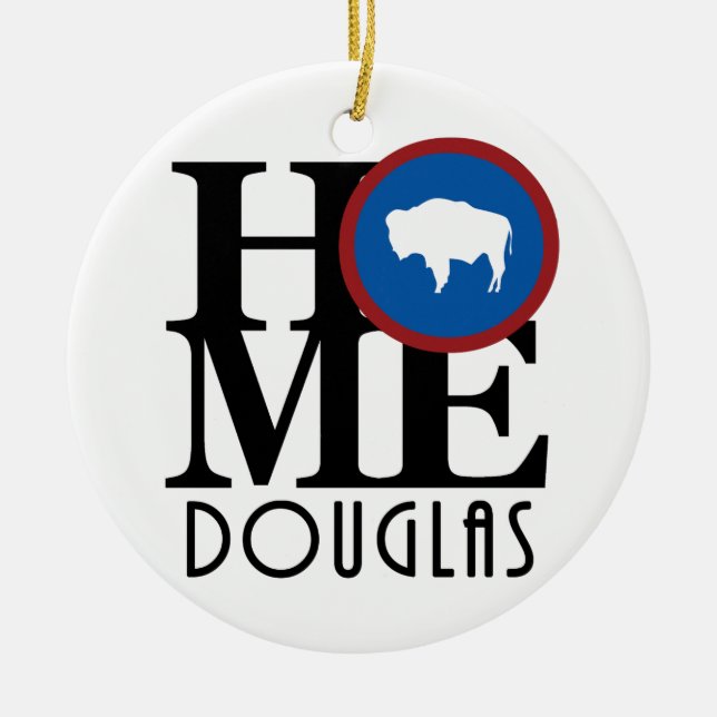 Décoration En Céramique ACCUEIL Douglas Wyoming (Devant)