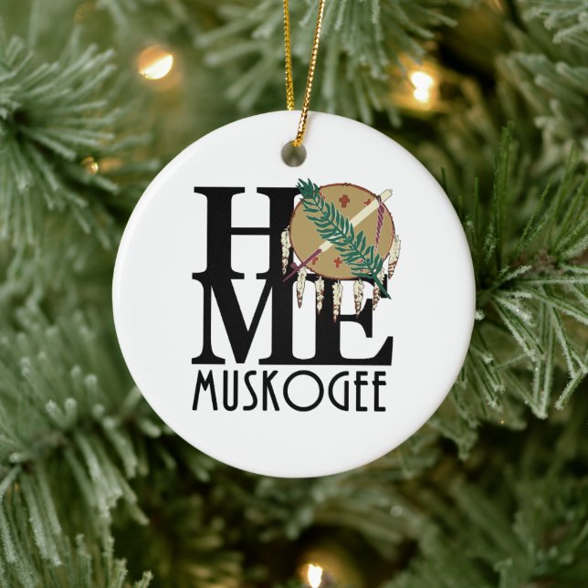 Décoration En Céramique ACCUEIL Muskogee Oklahaoma  (Arbre)