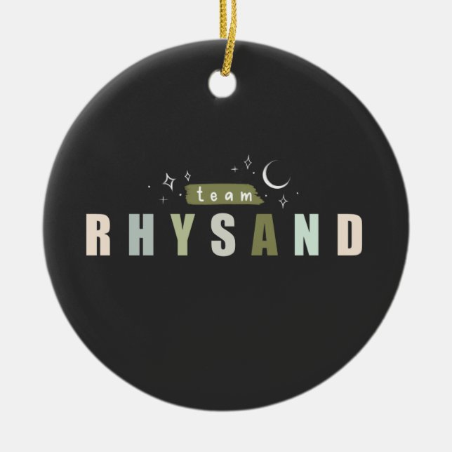 Décoration En Céramique Acotar Rhysand (Devant)