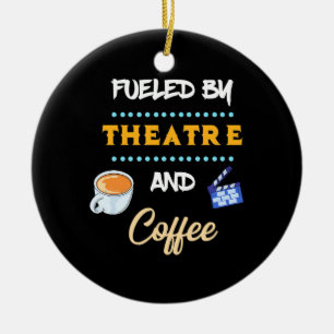 Décoration En Céramique Acteur Alimenté Par Café De Théâtre