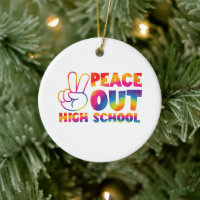 Adieu Lycée Tie Dye Dernier Jour D'École