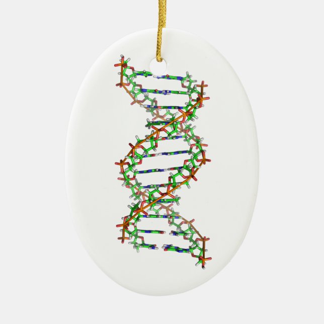 Décoration En Céramique ADN - la science/scientifique/biologie (Devant)