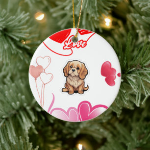 Décoration En Céramique Affiche commémorative pour chien disparu subitemen