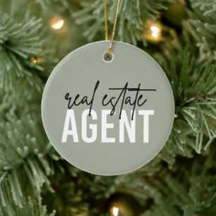 Décoration En Céramique Agent immobilier   Cadeaux pour le concessionnaire