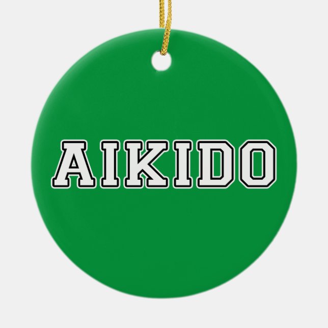 Décoration En Céramique Aikido (Devant)