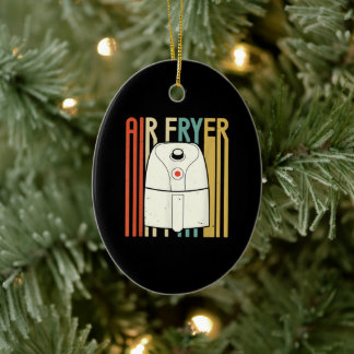 Décoration En Céramique Air Fryer Master Cook Food| Retro Chicken