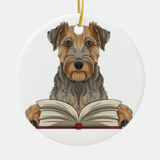 Décoration En Céramique airedale terrier