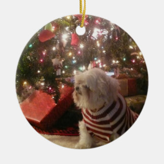 Décoration En Céramique Ajoutez l'ornement d'arbre de Noël de