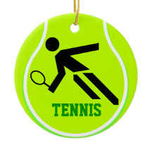 Ajoutez l'ornement de champions de tennis de photo