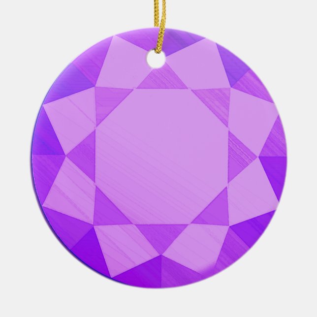 Décoration En Céramique Alexandrite Gemstone / Bijoux (Devant)