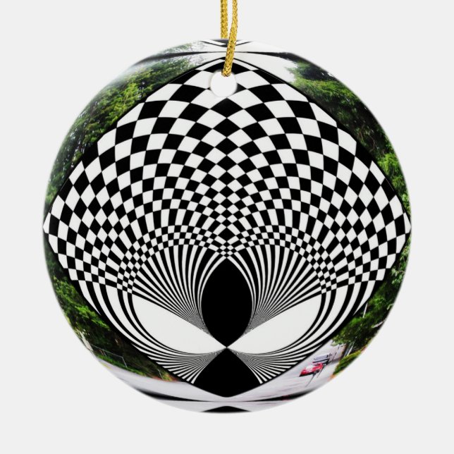 Décoration En Céramique Alien BEM Vous Regarde ! (Devant)