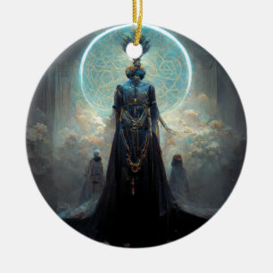 Décoration En Céramique Alien Fae 3 Imaginaire Sci-Fi