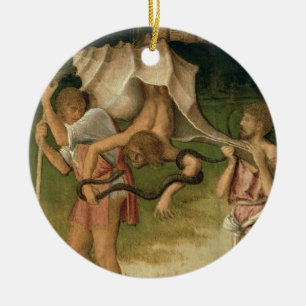 Décoration En Céramique Allégorie de la sagesse (huile sur le panneau)