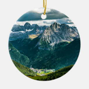 Décoration En Céramique Alpes de dolomites, Italie