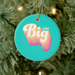 Décoration En Céramique Alpha Chi Omega   Big