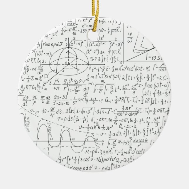Décoration En Céramique Amateurs mathématiques, Formule mathématiques, Gee (Devant)