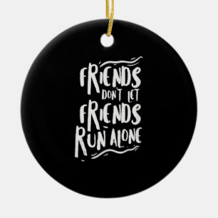 Décoration En Céramique Ami Drôle Coureur Coureur Alone Marathon Coureur 