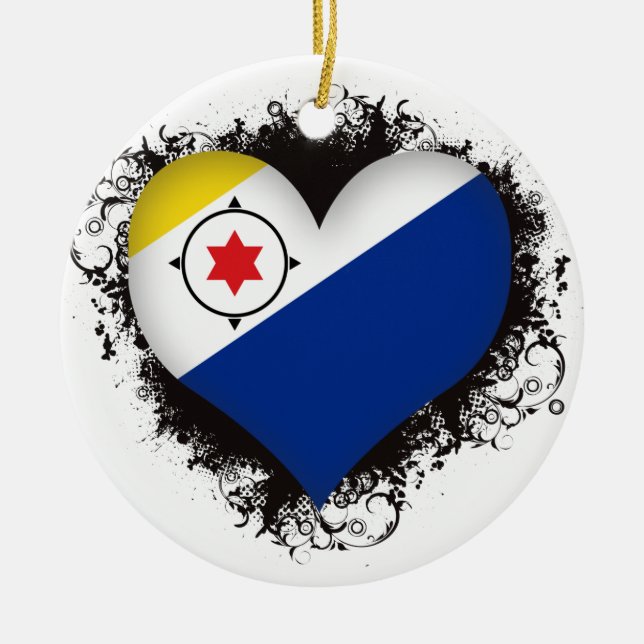 Décoration En Céramique Amour Bonaire du cru I (Devant)