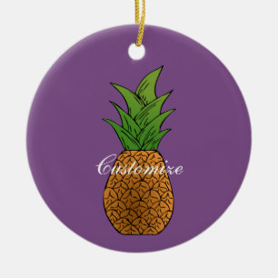Décoration En Céramique Ananas Thunder_Cove