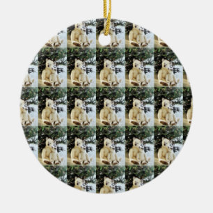 DÉCORATION EN CÉRAMIQUE *ANCIENS NOUNOURS* ORNAMENT DE NOËL