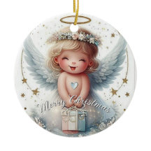 Ange de Noël Ornement, Ange bébé Noël