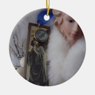 Décoration En Céramique Ange d'ornement d'espoir