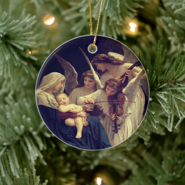 Décoration En Céramique Anges baroques (Arbre)