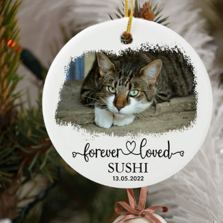Décoration En Céramique Animal personnalisé pour toujours aimé