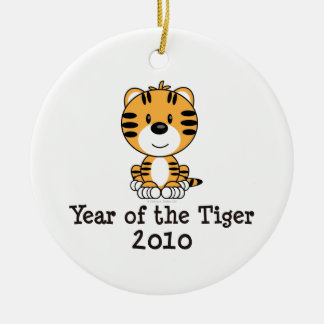Décoration En Céramique Année de l'ornement de tigre