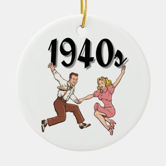 Décoration En Céramique Années 40 (Devant)