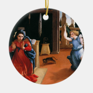 Décoration En Céramique ANNONCE RECANATI par LORENZO LOTTO