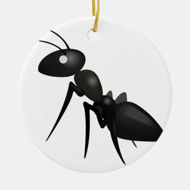 Décoration En Céramique Ant - Emoji (Devant)