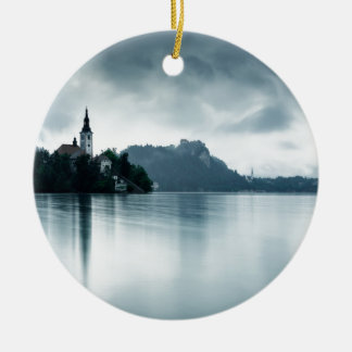 Décoration En Céramique Après la pluie au lac Bled