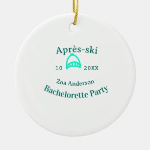 Décoration En Céramique Après-ski enterrement de vie de jeune fille chapea