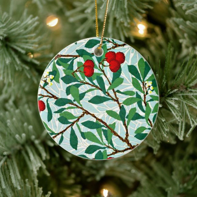 Décoration En Céramique Arbatus par William Morris (Arbre)