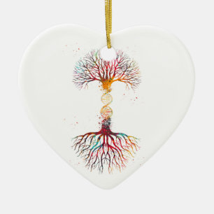 Décoration En Céramique Arbre ADN