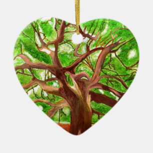 Décoration En Céramique Arbre de chêne